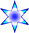 blue-light blue star